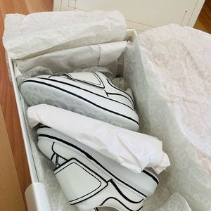 Alexander McQueen Kids leather sneakers